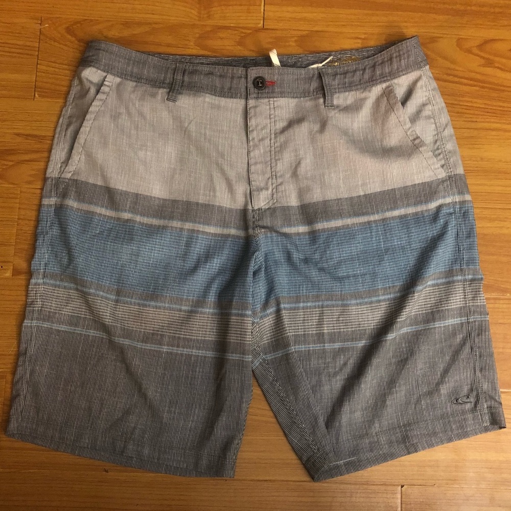 O’Neill Monterrey Hybrid Boardshort 38 Grey Stripe